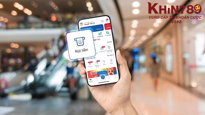 Hướng dẫn thao tác rút tiền qua ví điện tử